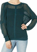 NWT New Womens Prana Sweater M Sharla Soft Organic Cotton Hemp Layer Blue Casual - £91.20 GBP