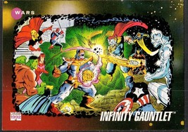 1992 Marvel Universe Series 3 Wars Trading Card - Infinity Gauntlet - #189 - $1.24