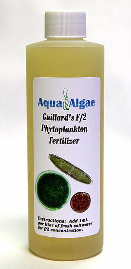 CONCENTRATED Guillard's F/2 Phytoplankton Fertilizer Nannochloropsis Tetra 8oz - $13.49