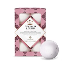 Nubian Heritage Bath Bombs Patchouli and Buriti Uplifting Bath and Body Products - £20.55 GBP