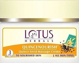 Lotus Herbals Quincenourish Quince Semilla Nutrición Masaje Crema 50gm B... - £15.71 GBP