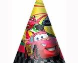Disney Cars 2 Cone Hats Birthday Party Favors 8 Per Package New - $7.95