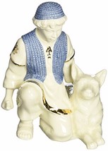 Lenox First Blessing Nativity Shepherd Boy Figurine With Sheep Dog 853743 NEW - £58.34 GBP