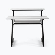 On-Stage WS7500W Workstation Studio Desk with Keyboard Tray White - $349.95