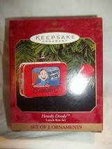 lot of 4 Sets Hallmark Keepsake Lunch Box Ornaments Howdy Doody Scooby Doo ++ - £31.02 GBP