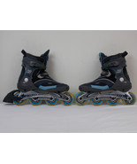 K2 Cadence-W Women Size 10 Inline Skates Rollerblades Blue Black Gray Teal - €52,47 EUR