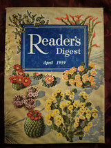 Readers Digest April 1959 Clarence Darrow Selwyn Lloyd John Dos Passos Brazilia  - £6.47 GBP