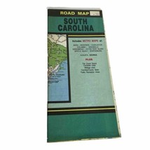 Vintage 1993 South Carolina Highway Road Map - £7.29 GBP