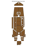 2010 SeaArk Aluminum Jon Boat Cockpit Boat EVA Teak Deck Faux Foam Floor... - $1,508.08 CAD