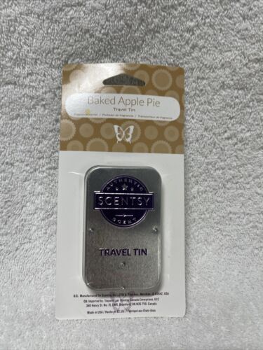 Scentsy Baked Apple Pie Travel Tin New, Unopened - $5.94