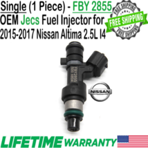 Genuine Jecs Single Fuel Injector for 2015, 2016, 2017 Nissan Altima 2.5... - $37.61