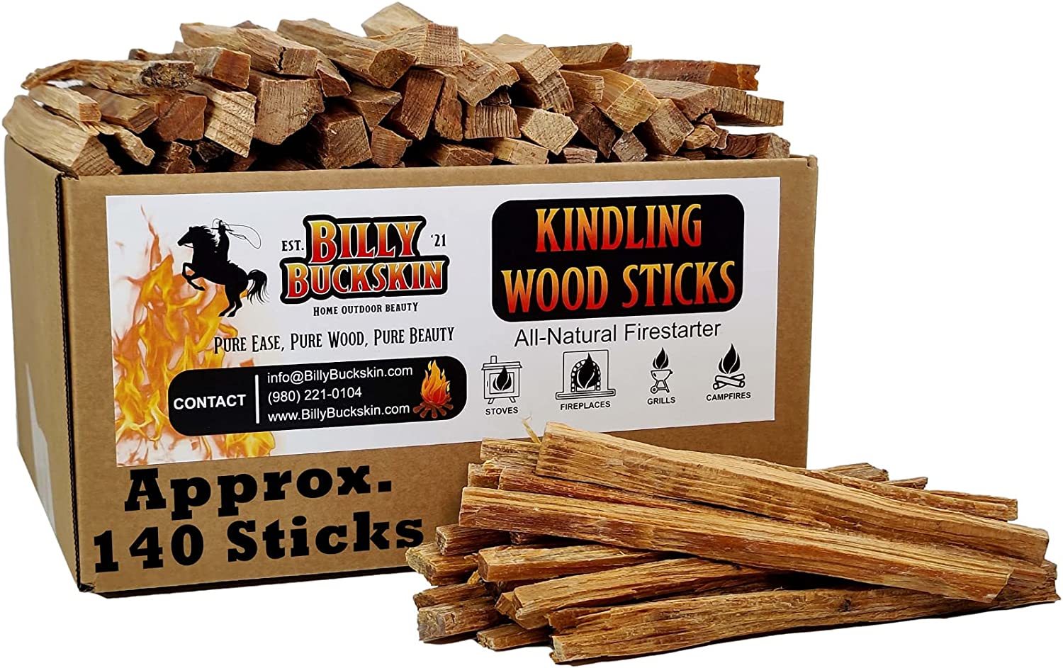 Kiln Dried Kindling Wood Sticks | Ready To Use Starter Firewood | The Pe... - $32.99