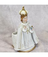 Lefton Infant of Prague Figurine Vase KW122   Jesus Catholic Christianity - €28,28 EUR