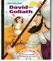 David And Goliath Little Golden Book - £5.55 GBP