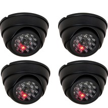 VideoSecu 4 Pack Dome Dummy Fake Infrared IR CCTV Surveillance Security ... - $45.99