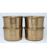 Heart &amp; Hand w/ Magnolia Lidded Metal Candle 20oz 4 Wick MEADOW Scented ... - $71.78