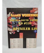 Games Workshop North And South America WD #253 Retailer List Poster - $29.70