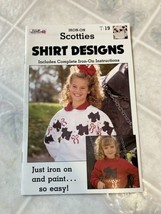 Tulip Iron-On Scotties T-19 Shirt Designs Booklet w/ Instructions - £7.48 GBP