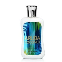 Bath &amp; Body Works Aruba Coconut Body Lotion 8oz Retired Discontinued - £22.75 GBP