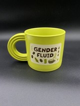 Target Pride Gender Fluid Coffee Mug LGBT Green Pride Bird &amp; Marc Camp M... - £42.03 GBP