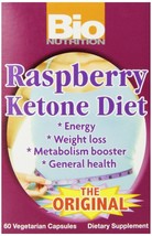 Bio Nutrition Ketone Diet Vegi-Caps, Raspberry, 60 Count - £17.54 GBP