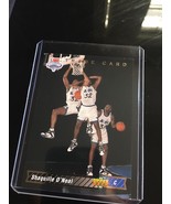 Shaquille O&#39; Neal 1992 Upper Deck Rookie Trade Card #1b MINT US FREE shi... - £10.20 GBP