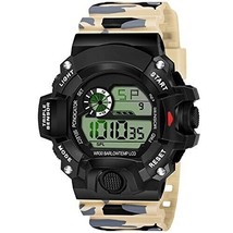 Multi Color Army Kids Digital Watch for Boys - £17.28 GBP