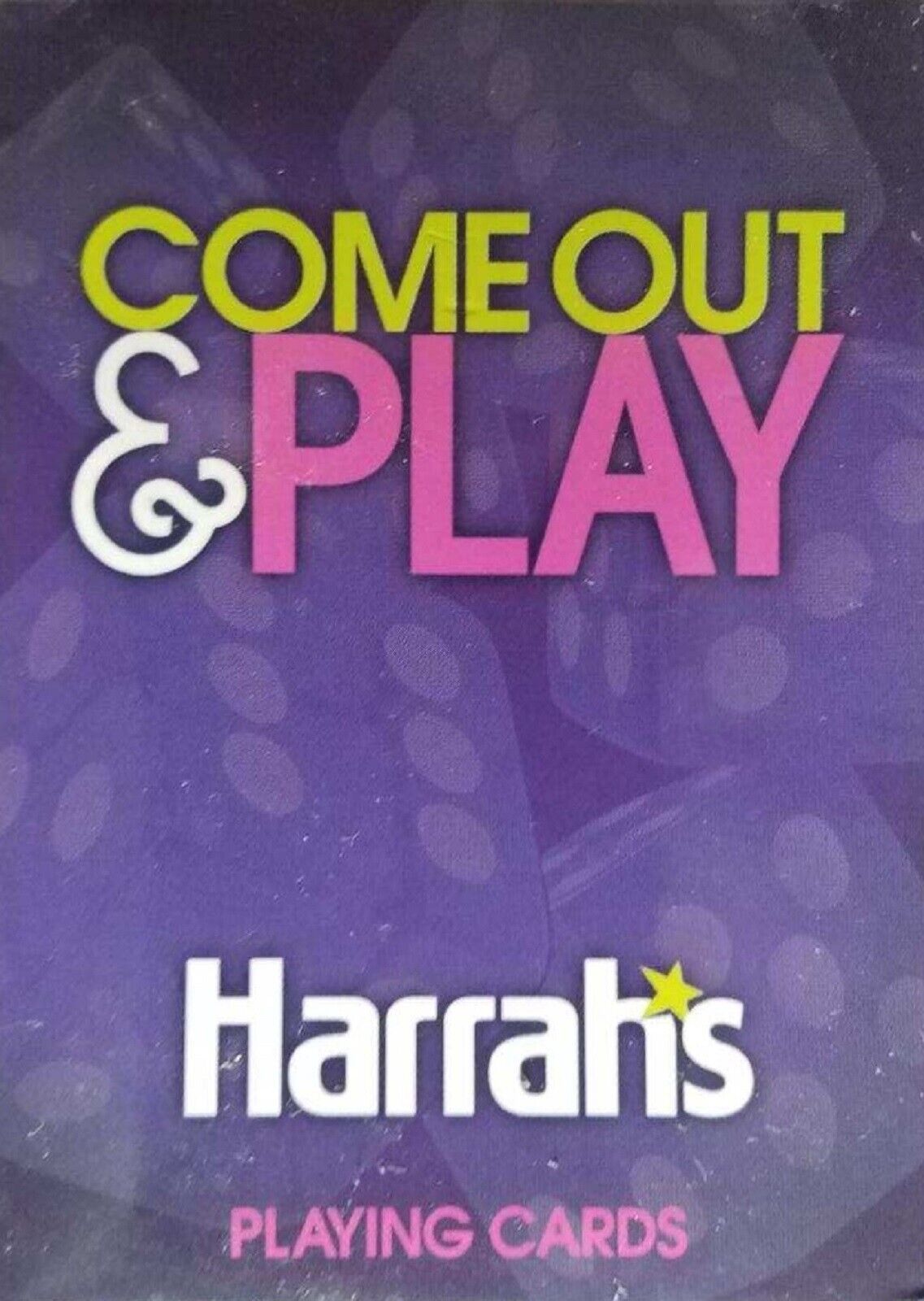 Come Out and Play Harrahs Las Vegas Playing and 50 similar items