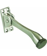 Tell Commercial Door Holder 4&quot; Brushed Chrome Brass - $611.29 MXN