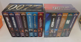 James Bond Collection 007 Gift Set VHS TAPE SET Vol. 1 Vol 2 12 TAPES 5 Sealed - £38.52 GBP