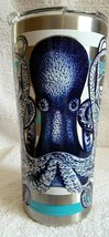 Designs By TERVIS Travel Cup Mug OCTOPUS 20 Ounce Stainless AWESOME! - £19.68 GBP