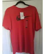 Nike Dri-FIT Men&#39;s Basketball T-Shirt Size Large  Color Red - $494.51 MXN