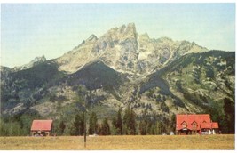 Jenny Lake Store Unposted Vintage Postcard Jenny Lake Wyoming - £7.80 GBP