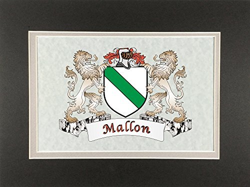 Mallon Irish Coat of Arms Print - Frameable 9" x 12" Item image 3