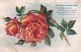 Rose Bud Confession of Love Hartville Ohio OH Postcard C45 - £2.40 GBP