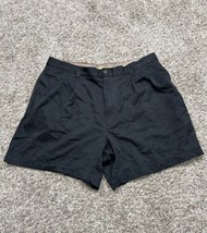 Tommy Bahama Black Silk Chino Shorts Men Size 38 (Measure 35x6) - £11.12 GBP