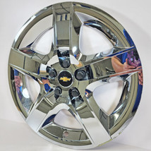 ONE 2008-2012 Chevrolet Malibu LT # 3277 17&quot; Chrome Hubcap Wheel Cover 0... - £39.37 GBP