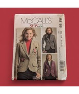 McCalls 5188 Womens 6-8-10-12 Tailored Lined Jacket Blazer Sew News Patt... - $92.17 MXN