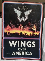 Paul Mc Cartney &amp; Wings - 1976 Over America Tour Concert Program Book - Vg++ - £30.50 GBP