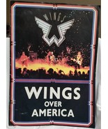 PAUL McCARTNEY &amp; WINGS - 1976 OVER AMERICA TOUR CONCERT PROGRAM BOOK - VG++ - $39.00