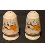 Vintage Carolina Beach, NC Salt &amp; Pepper Shaker Set - Nautical Ocean Sea... - $9.47 CAD