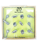 Metal Morphosis Pewter Pushpins NWT Sports - $9.90