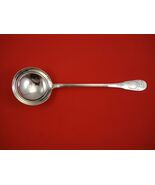Puiforcat French France Sterling Silver Soup Ladle with Fan Motif 12 1/8&quot; - $16,075.55 MXN