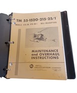 Bell Helicopter 47G-3B. 47G-3B-1 Maintenance and Overhaul Instructions M... - $247.45