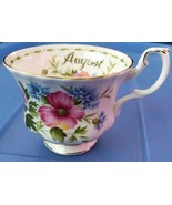 1970 Royal Albert Flower of the Month AUGUST Poppy Tea Cup Only England - $17.55 CAD