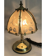 Vintage Tiffany Style Stained Glass Small Lamp 11” VERY RARE COLLECTIBLE... - €247,52 EUR