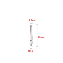 M1.4 Thread 2.0mm Carbide Ball 20mm-100mm Contact Points For Dial Test I... - £10.46 GBP+