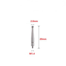 M1.4 Thread 2.0mm Carbide Ball 20mm-100mm Contact Points For Dial Test I... - $13.30+