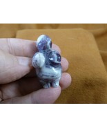 (Y-VEN-569) Purple Amethyst Crystal Woman goddess GEMSTONE figurine Venu... - $346.96 MXN