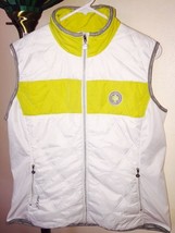 NWT XDS BY DAILY SPORTS ZIPPERED SARAH WIND GOLF VEST SZ XL - £63.15 GBP